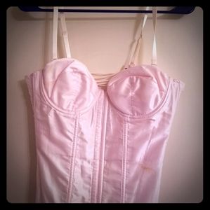 Fredericks of Hollywood Light Pink Corset